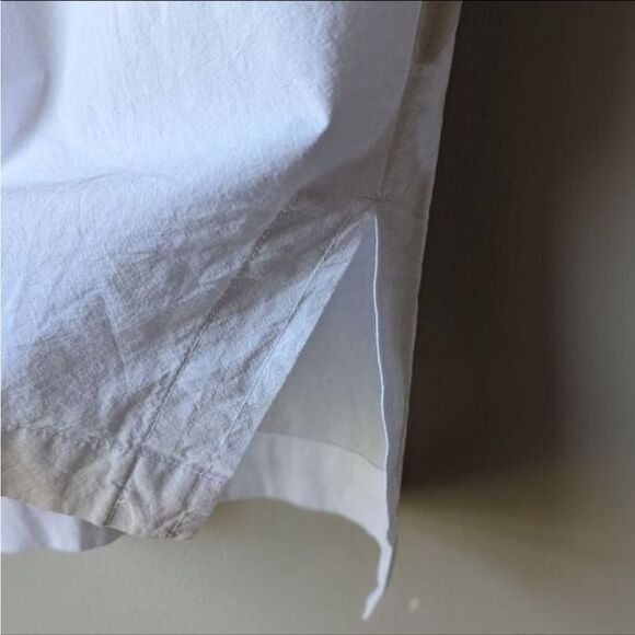 Madewell Signature Poplin Short Sleeve Button Down Shirt Size Small Cotton - Picture 6 of 10